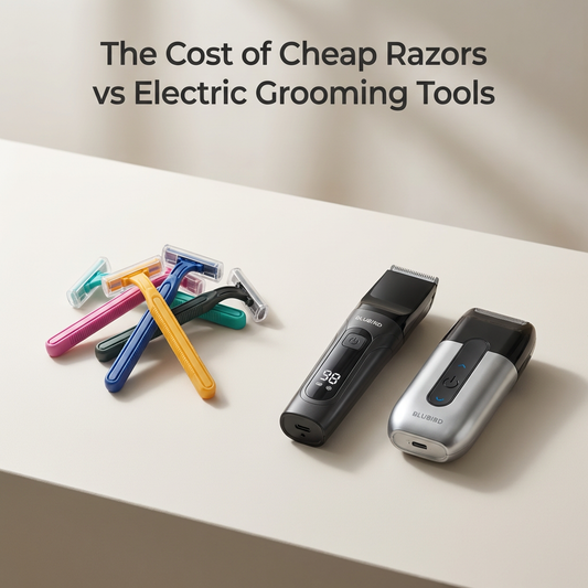 The Cost of Cheap Razors vs Electric Grooming Tools