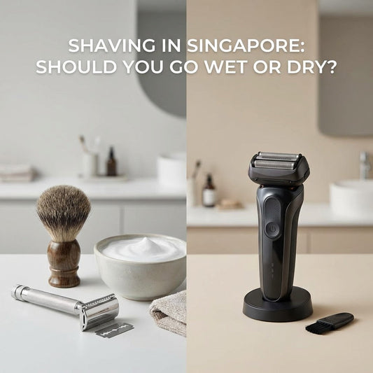 Shaving in Singapore: Should You Go Wet or Dry?