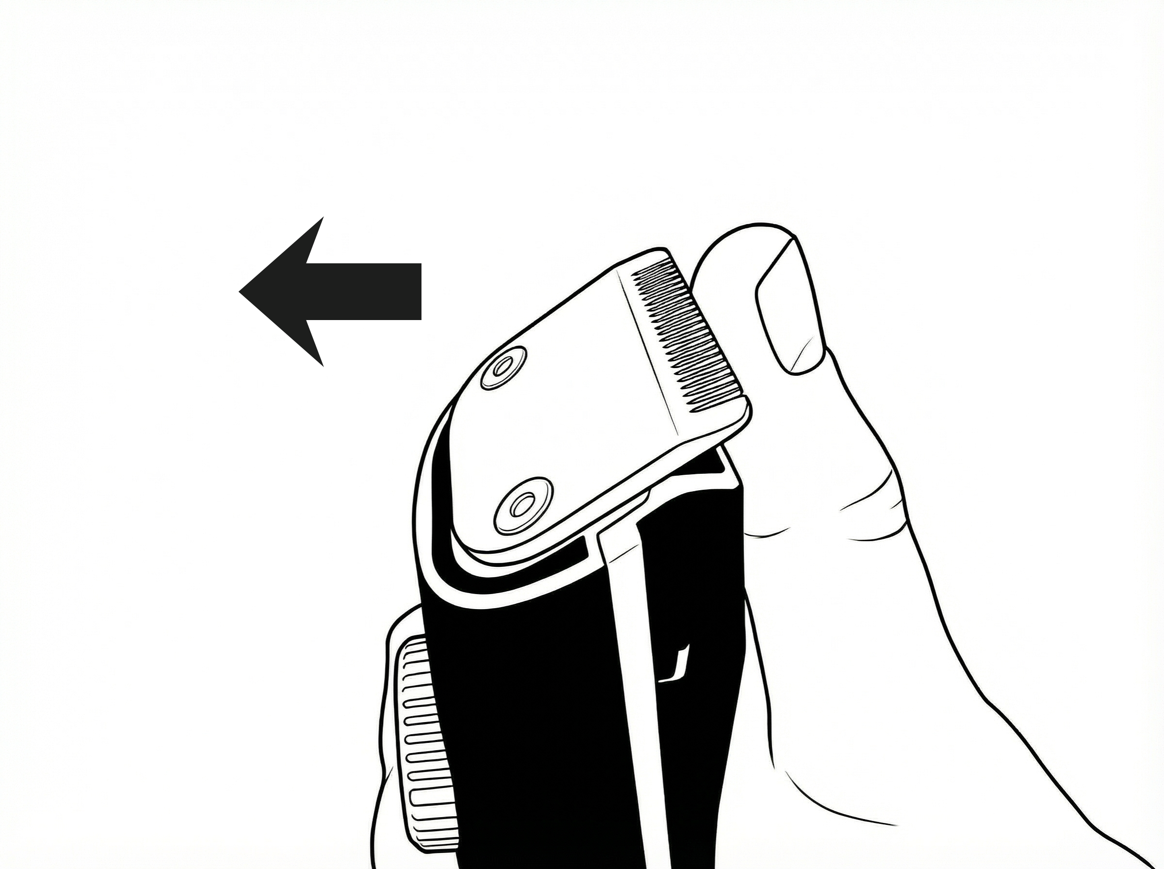 Blade Installation & Removal illustration
