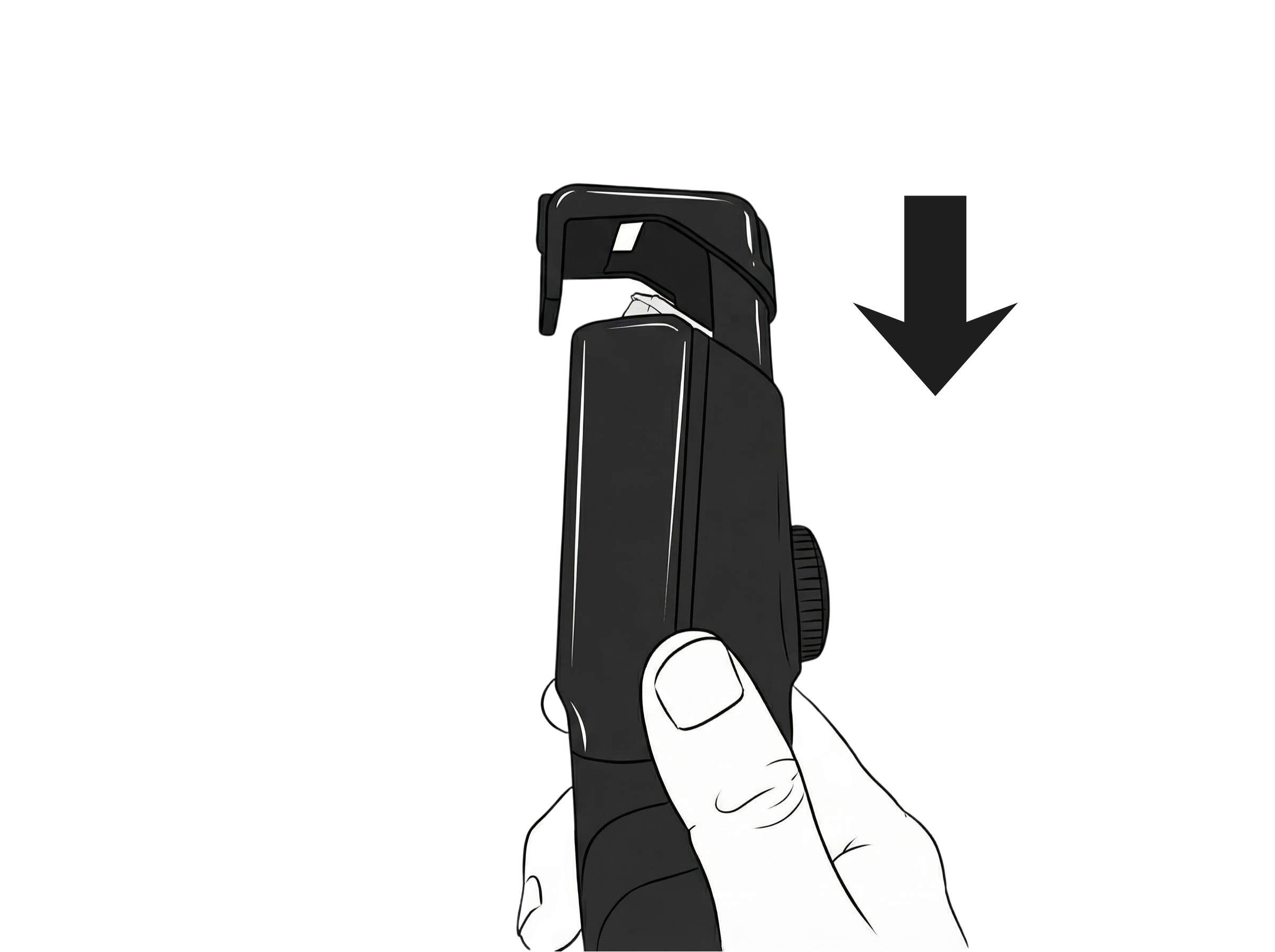 Using the Adjustable Comb illustration